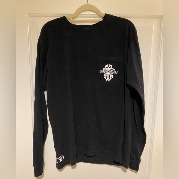 Rare Chrome Hearts Staff Long Sleeve Tee - Picture 2 of 10